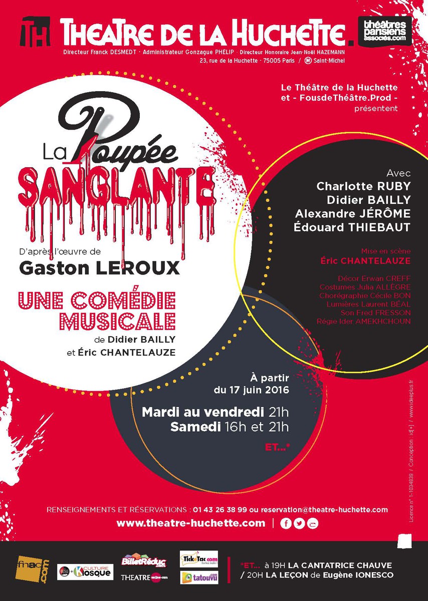 « La Poupée Sanglante » D&rsquo;Après Gaston Leroux