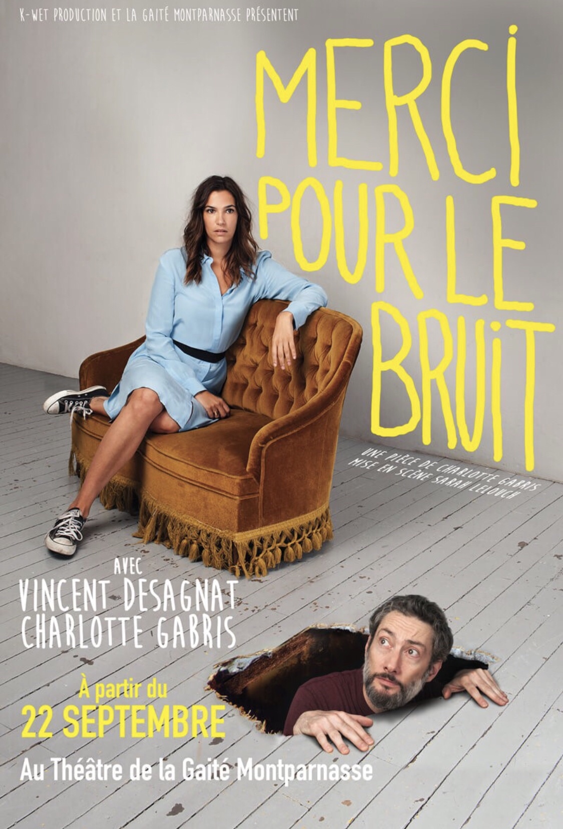 « Merci Pour Le Bruit » avec Charlotte Gabris et Vincent Desagnat