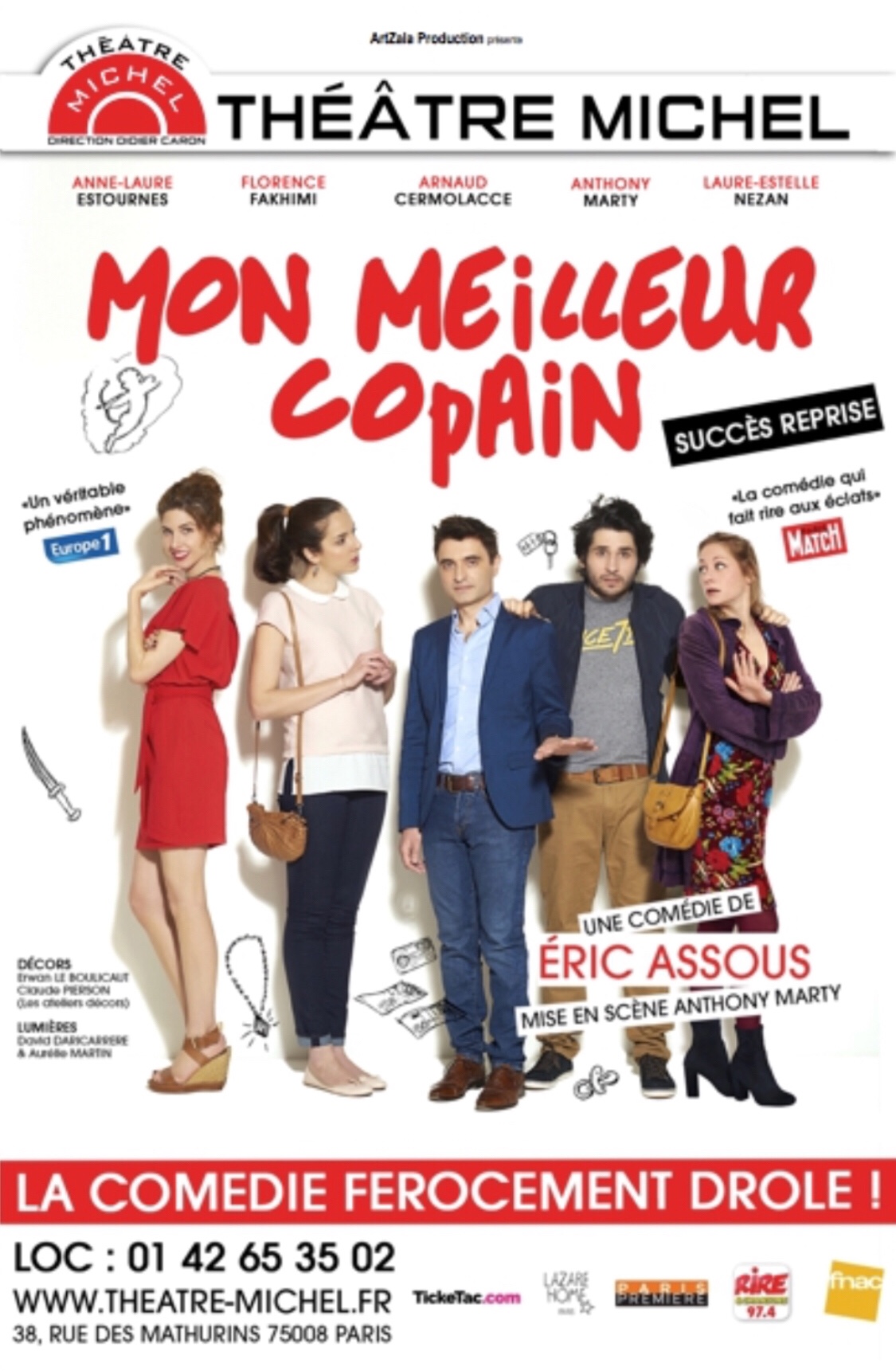 « Mon Meilleur Copain » au Théâtre Michel