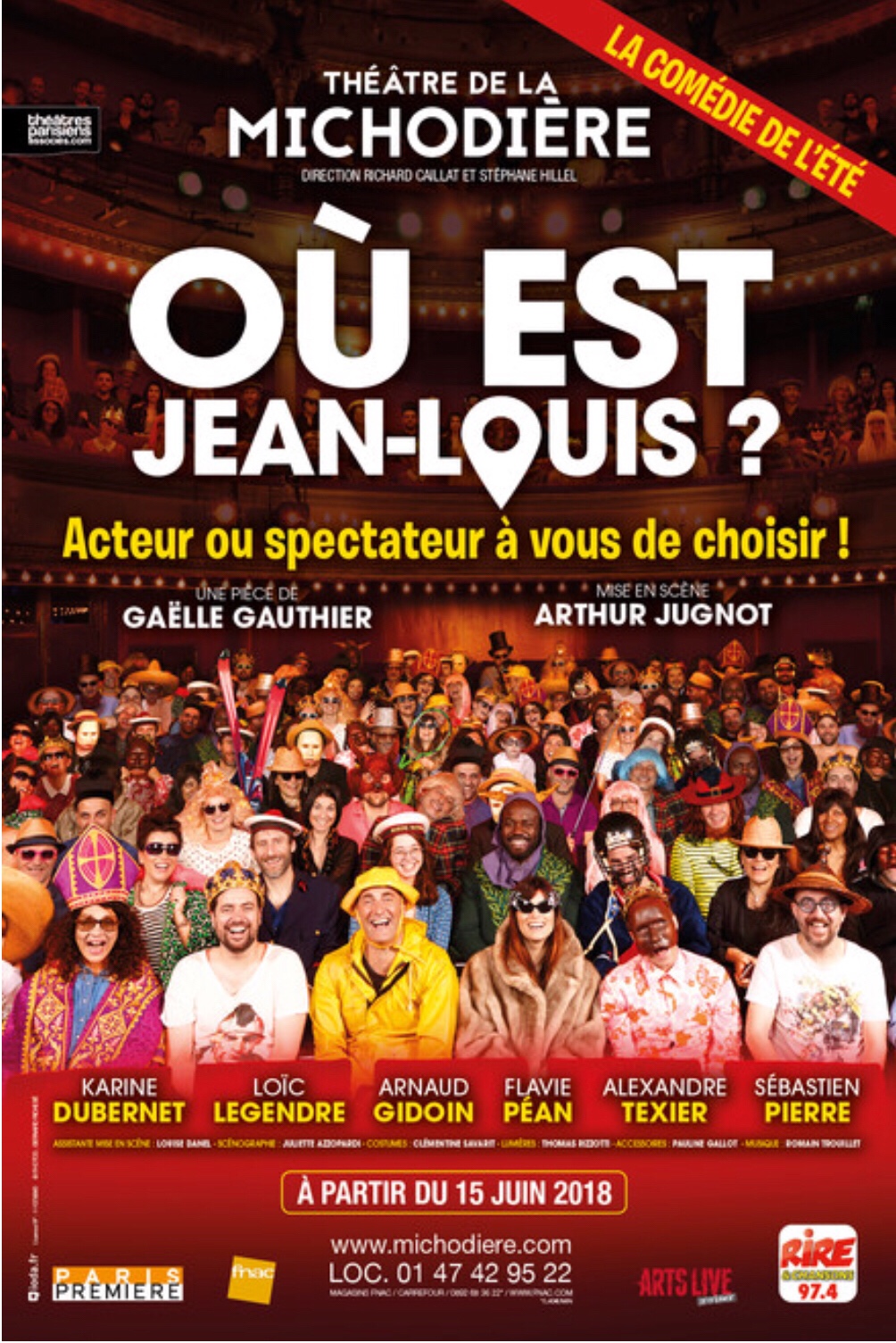 « Où Est Jean-Louis ? » Au Théâtre De La Michodière