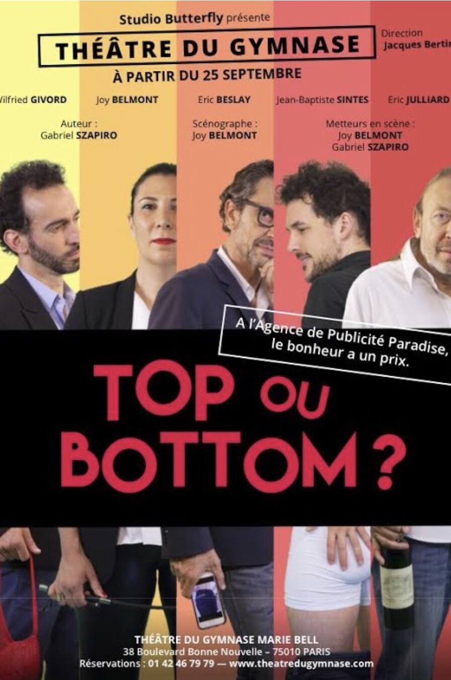 « Top Ou Bottom » au Petit Gymnase