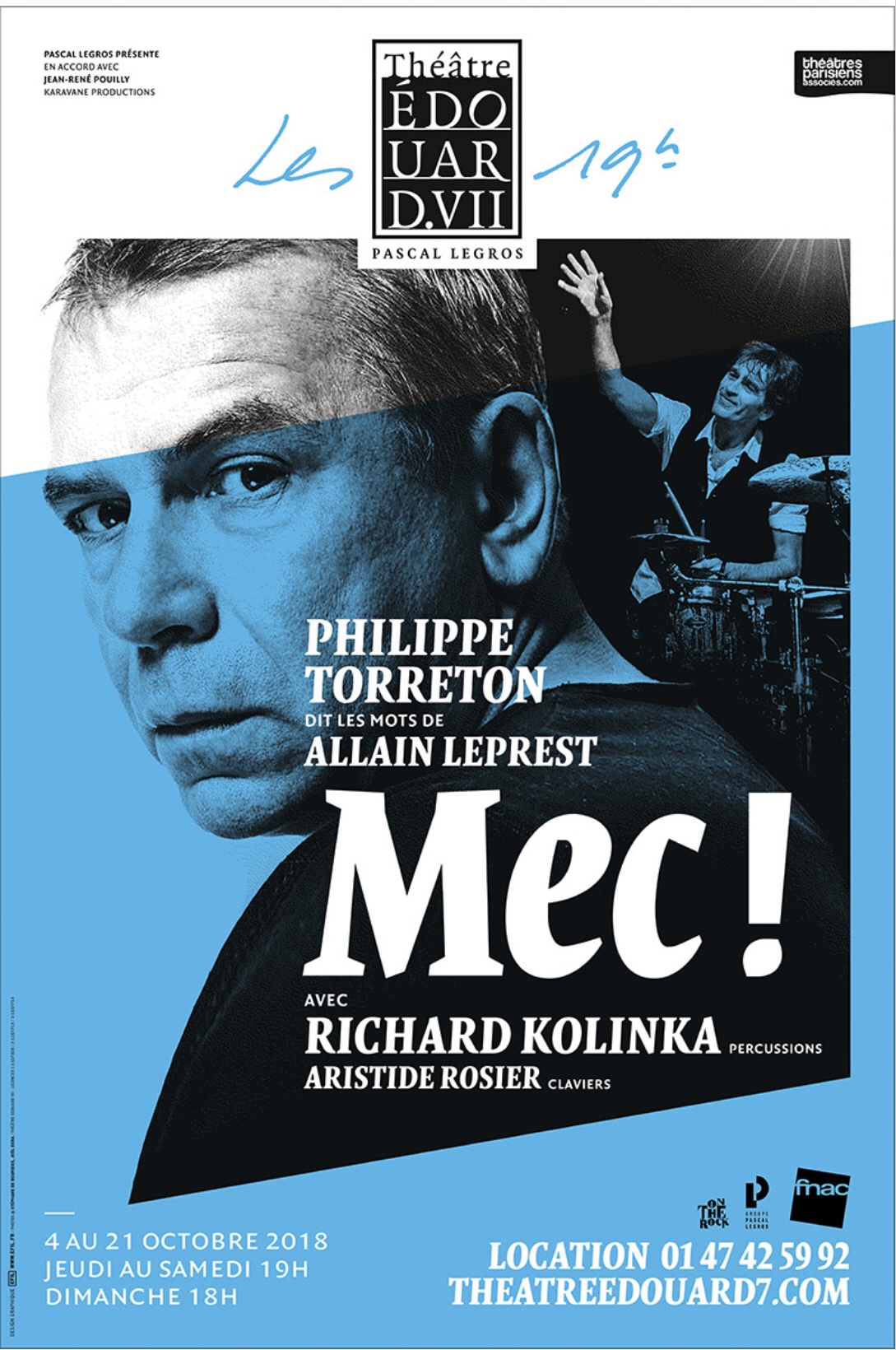 « Mec ! » au Théâtre Édouard VII