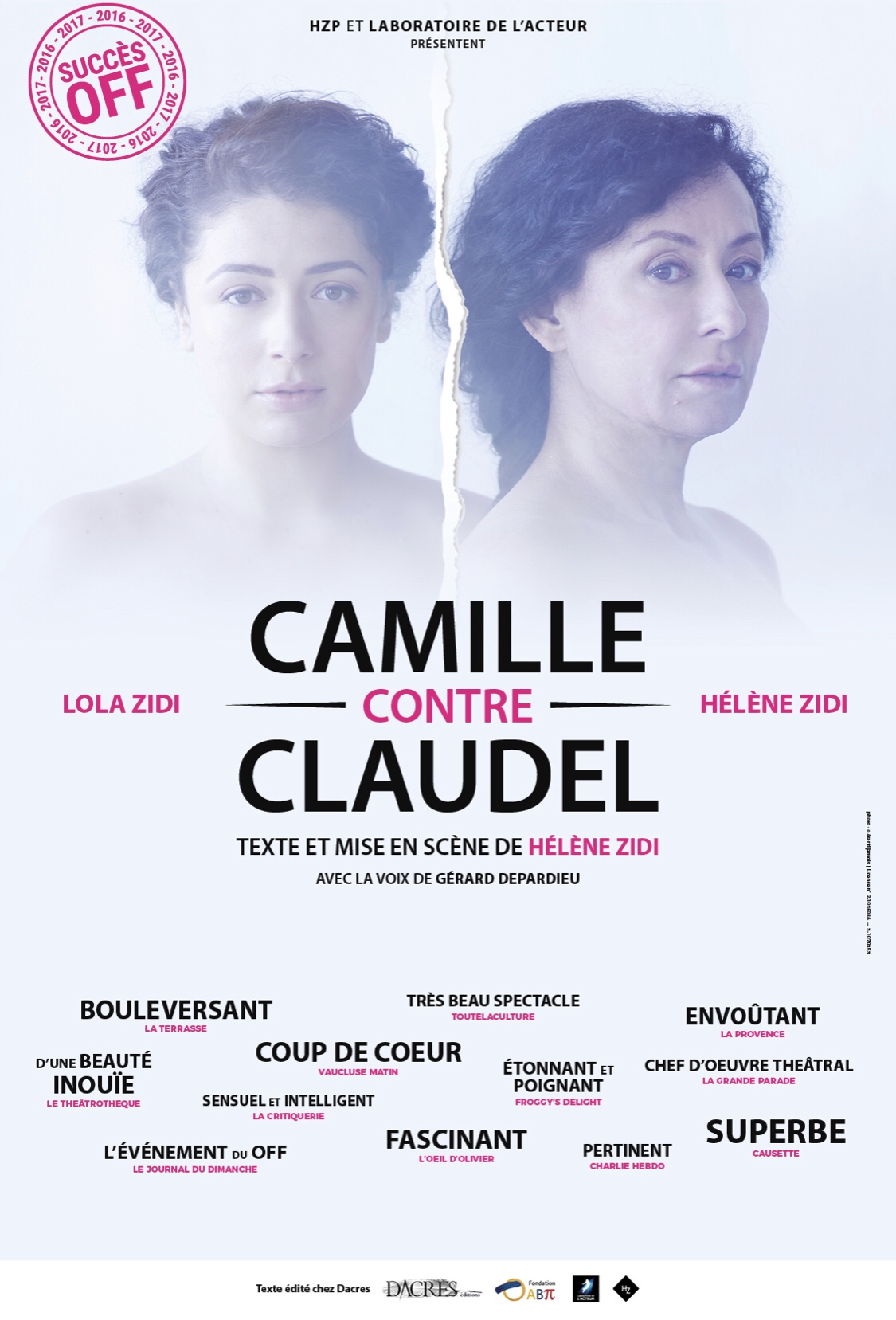 « Camille Contre Claudel » d’Hélène Zidi, au Théâtre Du Roi René