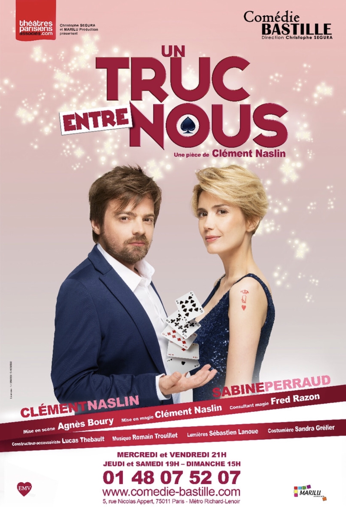 « Un Truc Entre Nous » de Clément Naslin, à La Comédie Bastille
