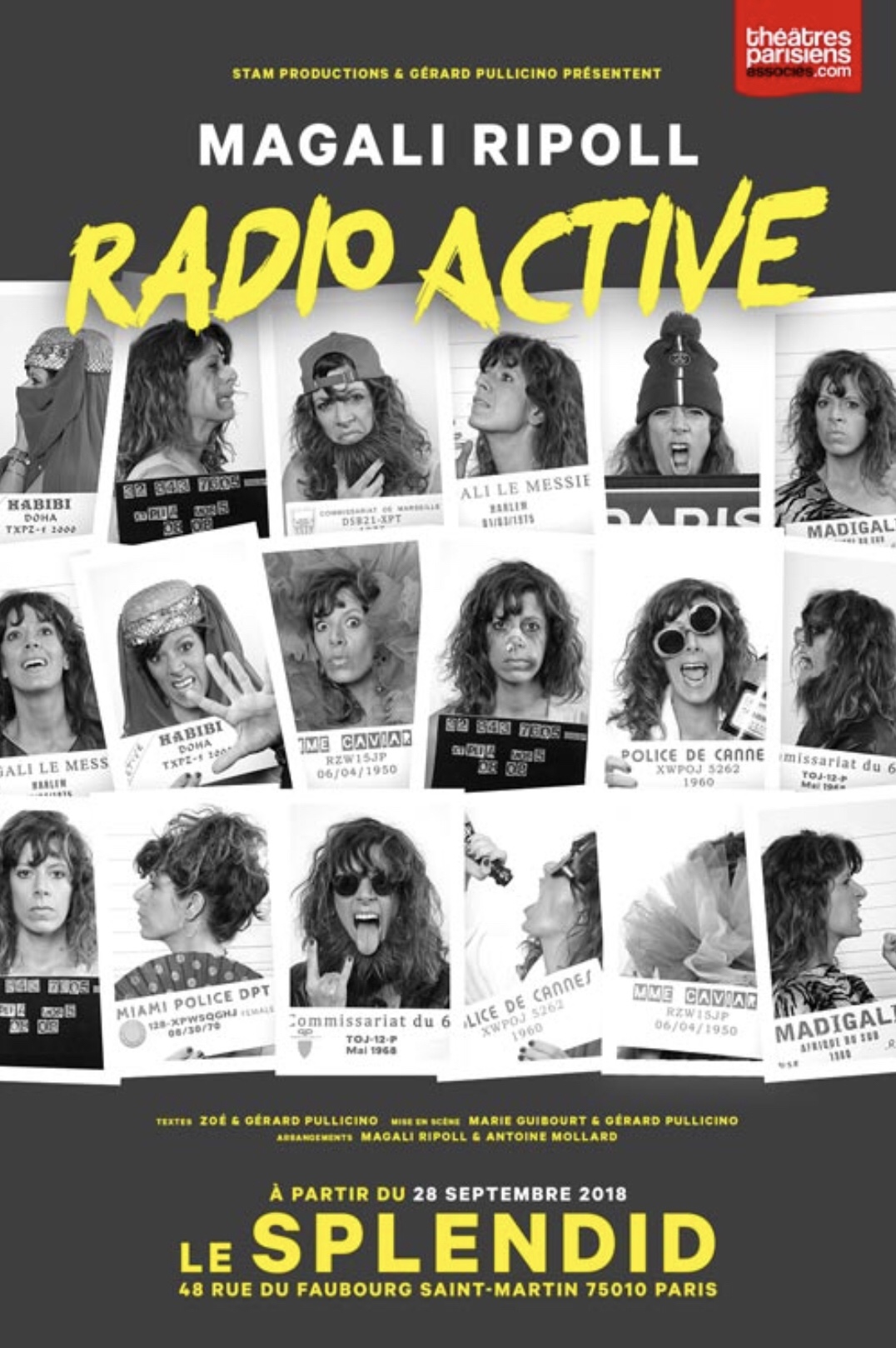 Magali Ripoll dans « Radio Active » au Splendid