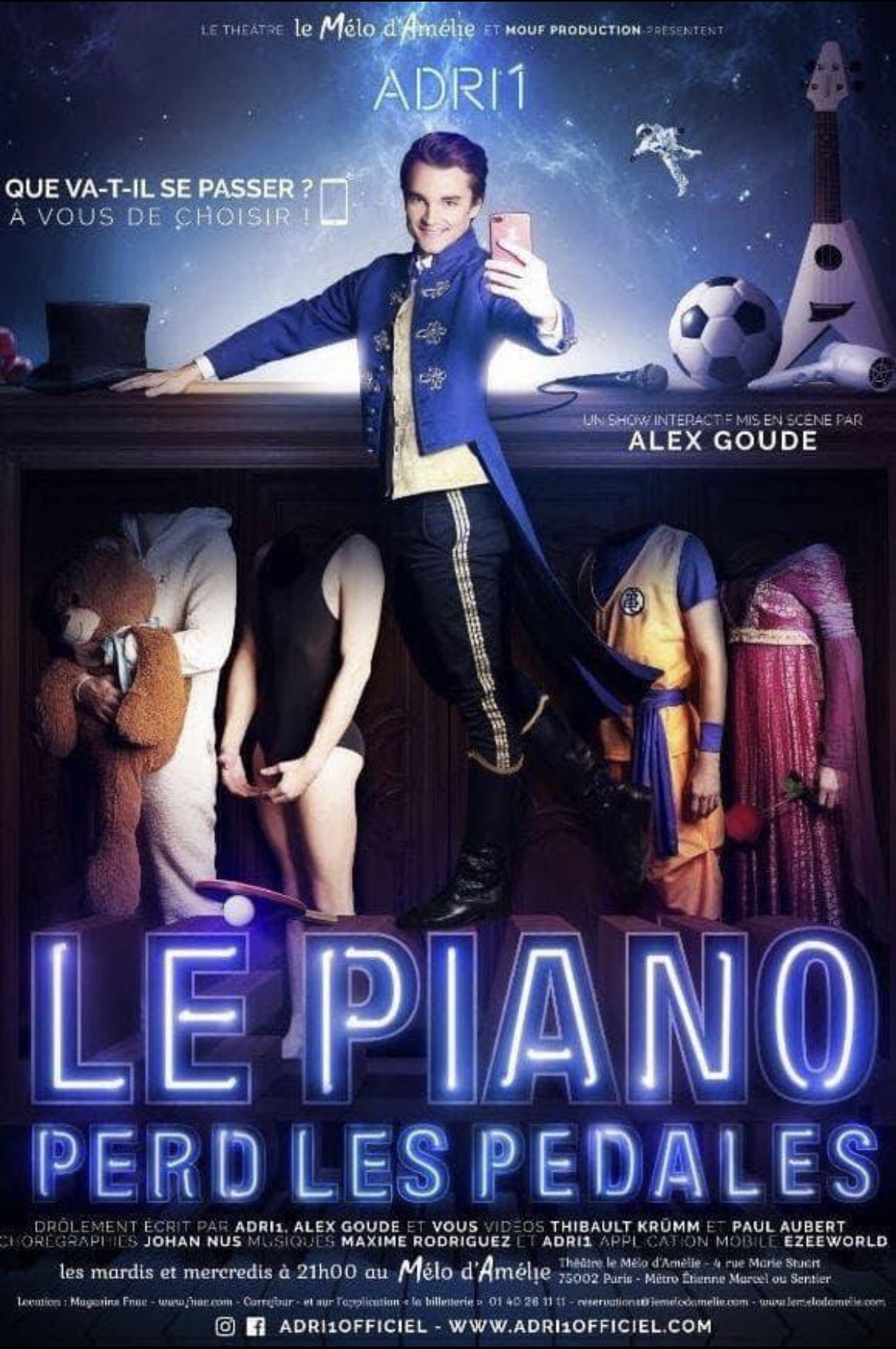 « Le Piano Perd Les Pédales » au Mélo D’Amélie