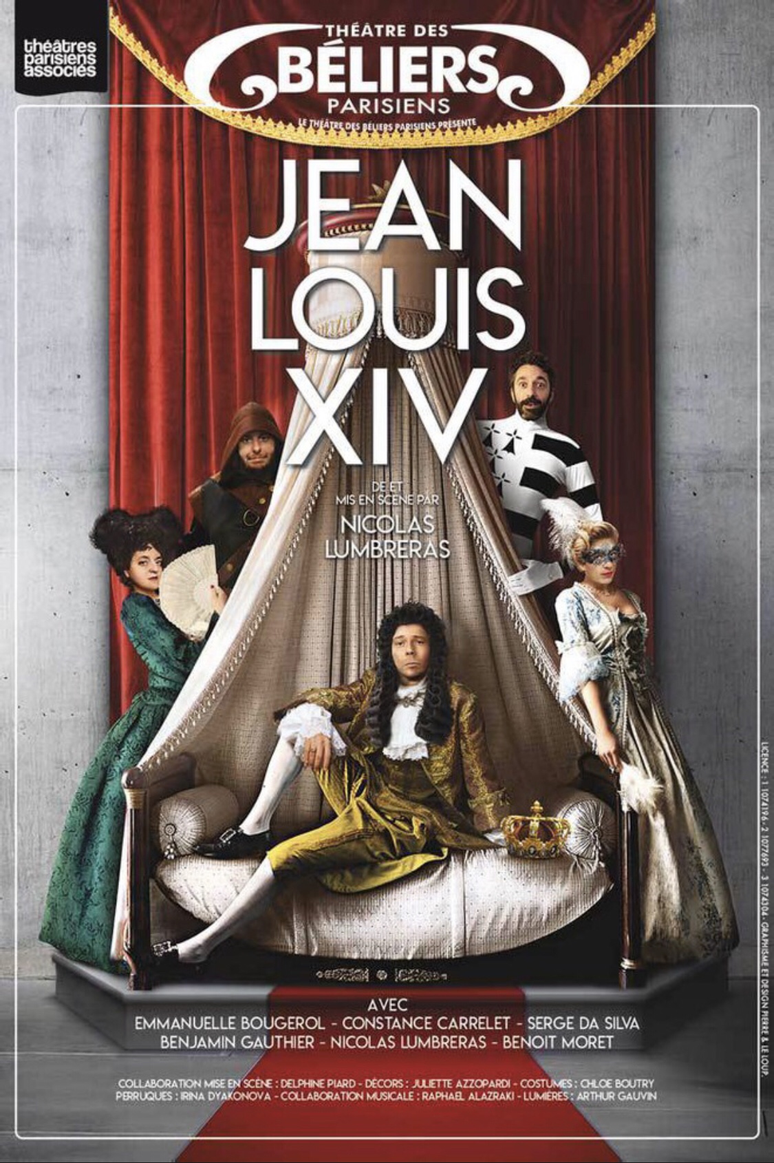 « Jean-Louis XIV » au Théâtre Des Béliers Parisiens