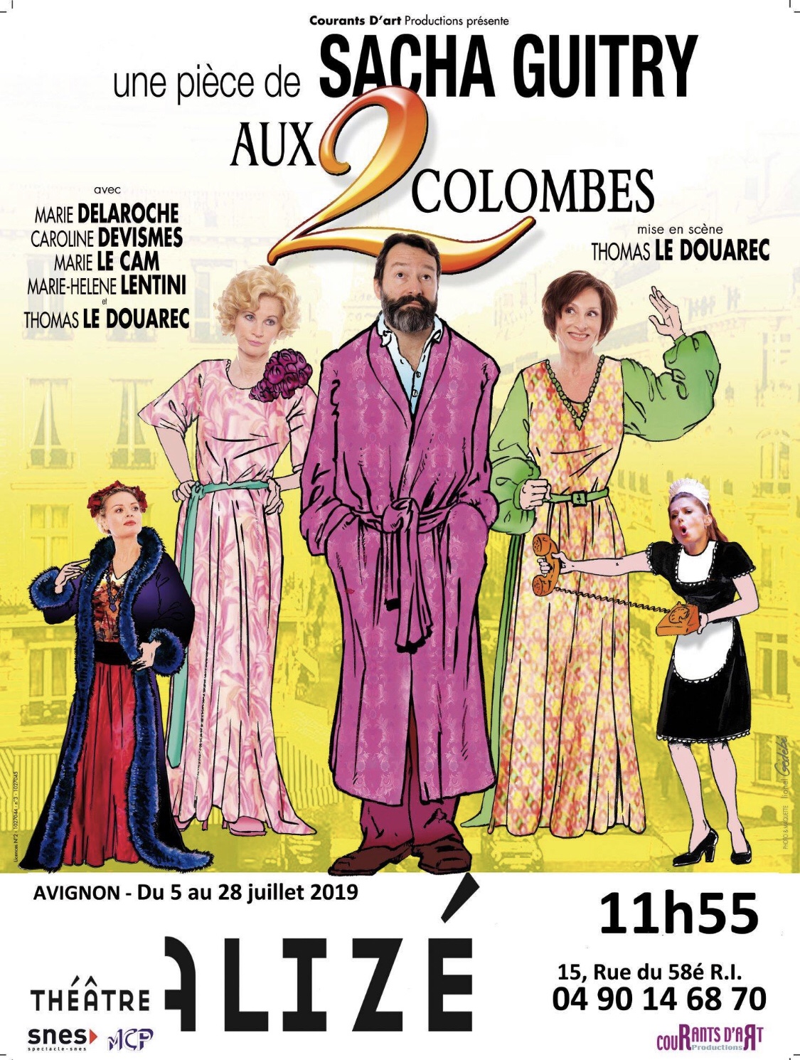 « Aux 2 Colombes » a L’Alizé Théâtre