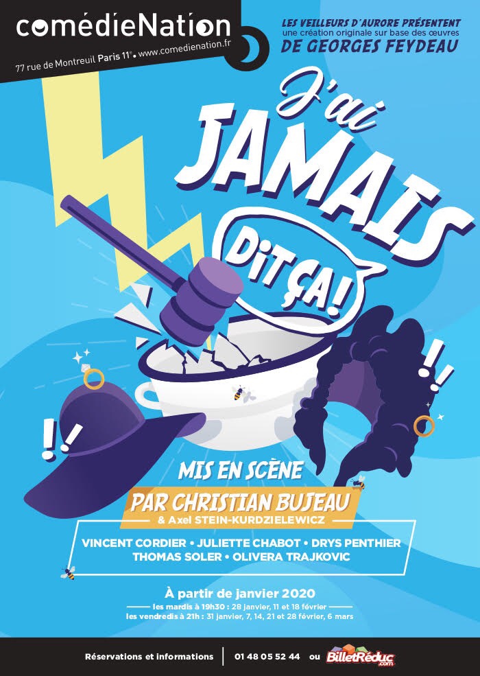 « J’ai Jamais Dit Ça ! » à La Comédie Nation