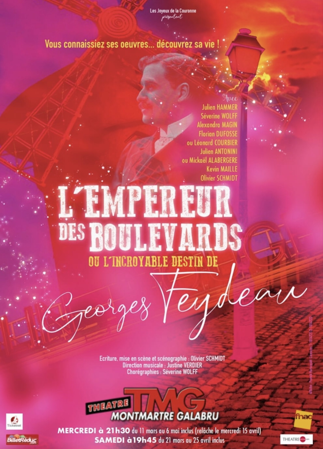 « L’Empereur Des Boulevards » au Théâtre Montmartre Galabru