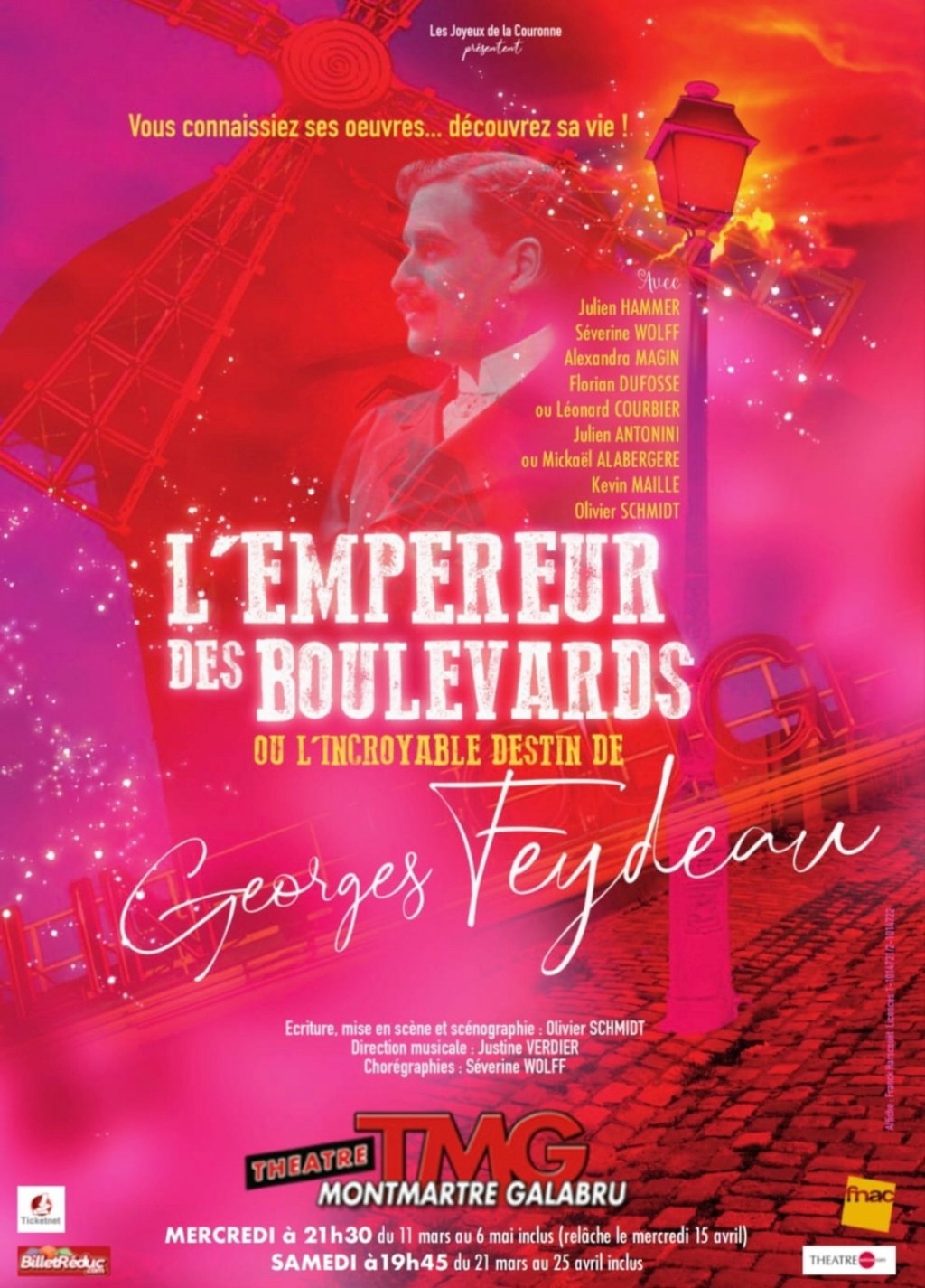 « L’Empereur Des Boulevards » au Théâtre Montmartre&nbsp;Galabru