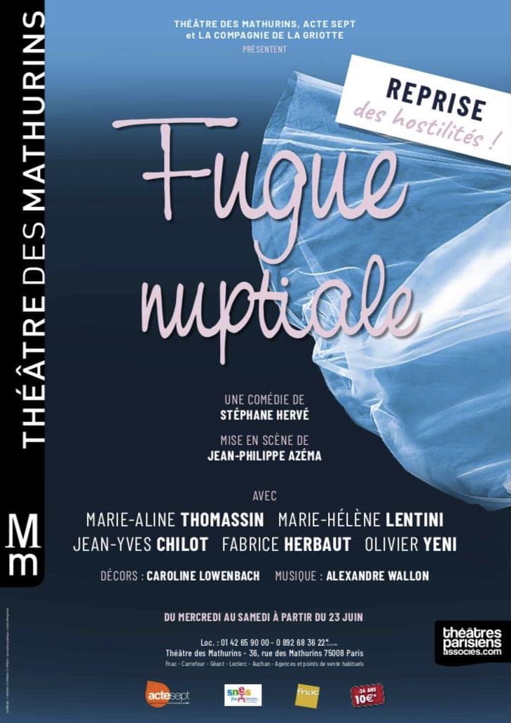 « Fugue Nuptiale » au Théâtre Des Mathurins