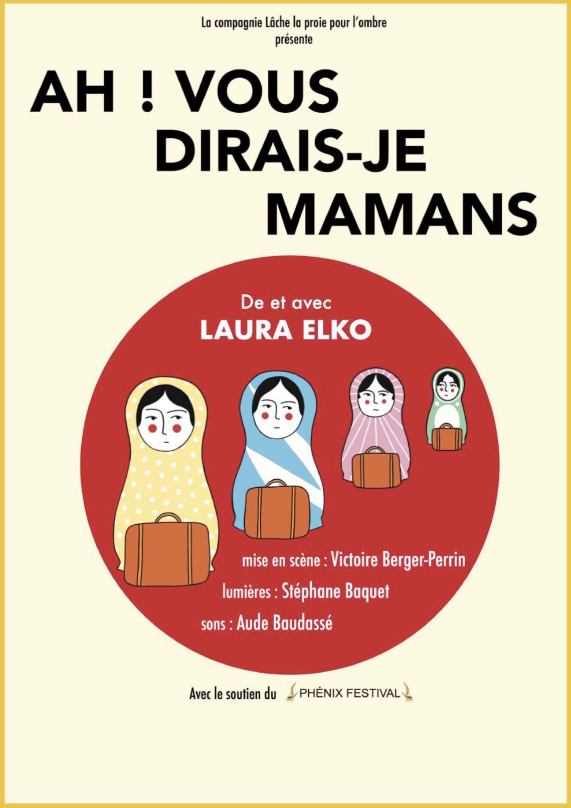 « Ah ! Vous Dirais-Je Mamans » au Théâtre Arto