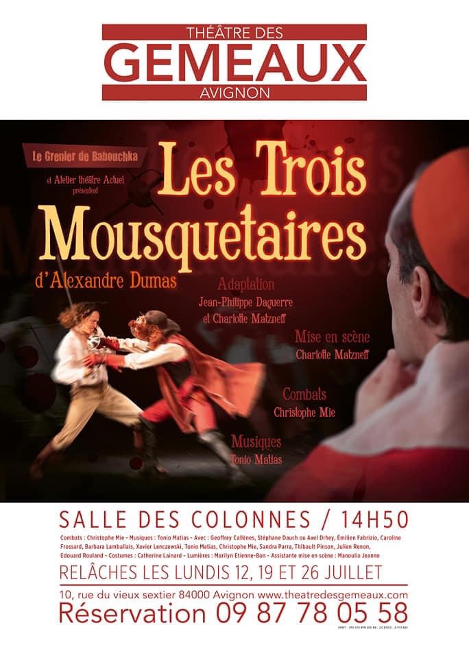 « Les Trois Mousquetaires » au Théâtre Des Gémeaux