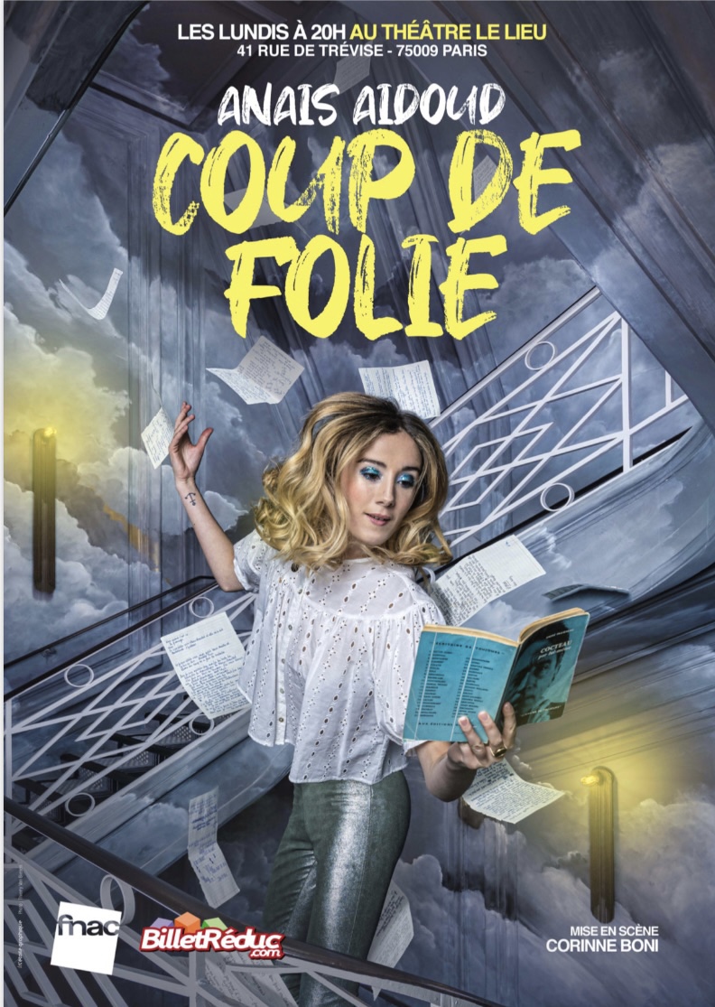 Anais Aidoud : « Coup De Folie » au Théâtre Le Lieu