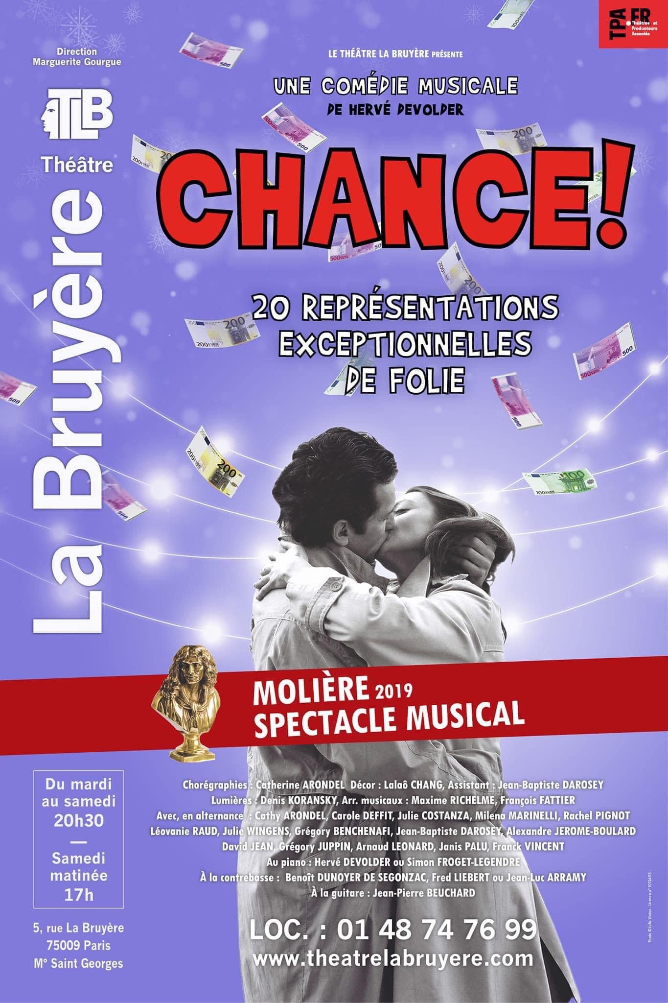 « Chance ! » au Théâtre La Bruyère