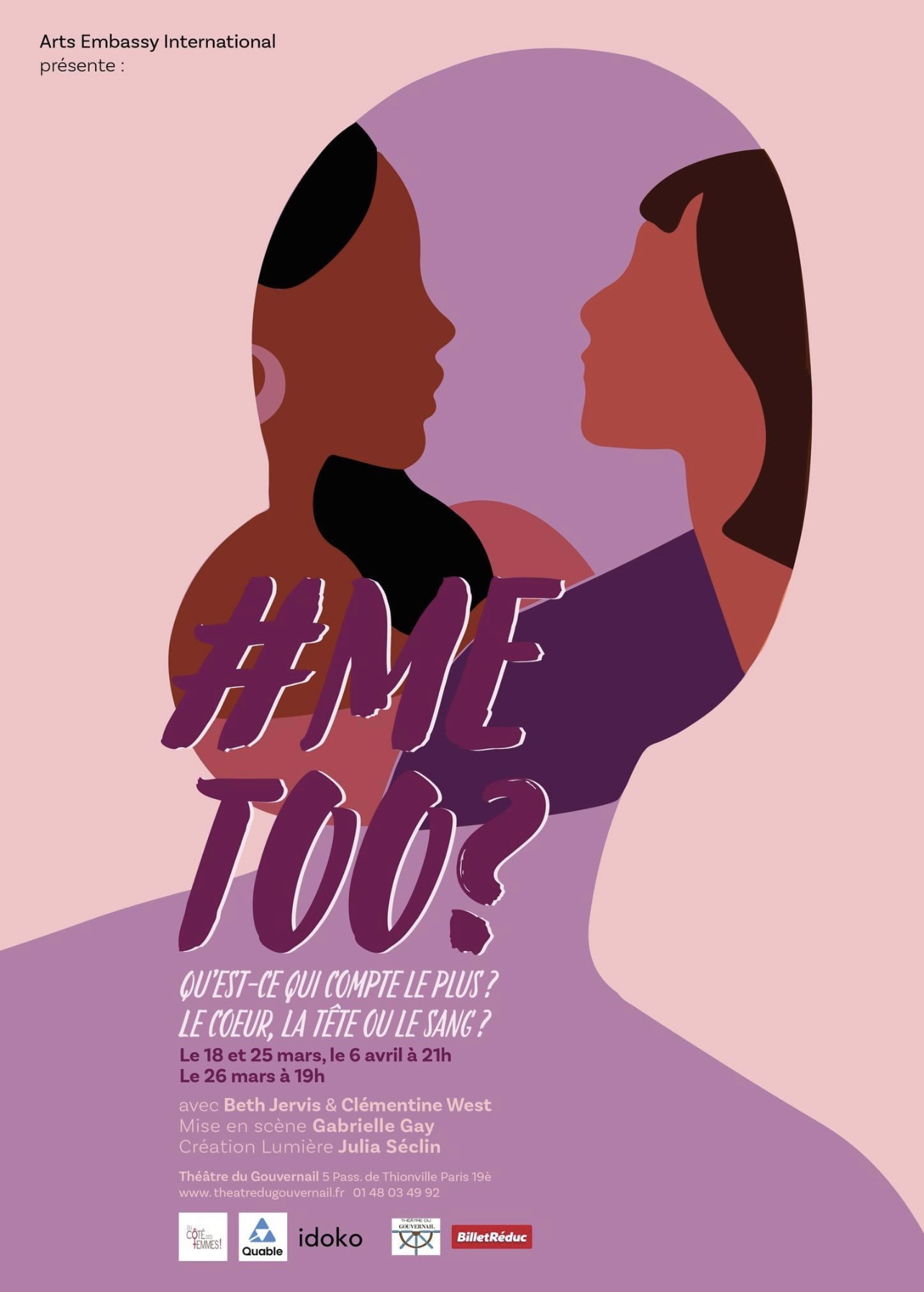 « #Me Too ?» au Théâtre du Gouvernail