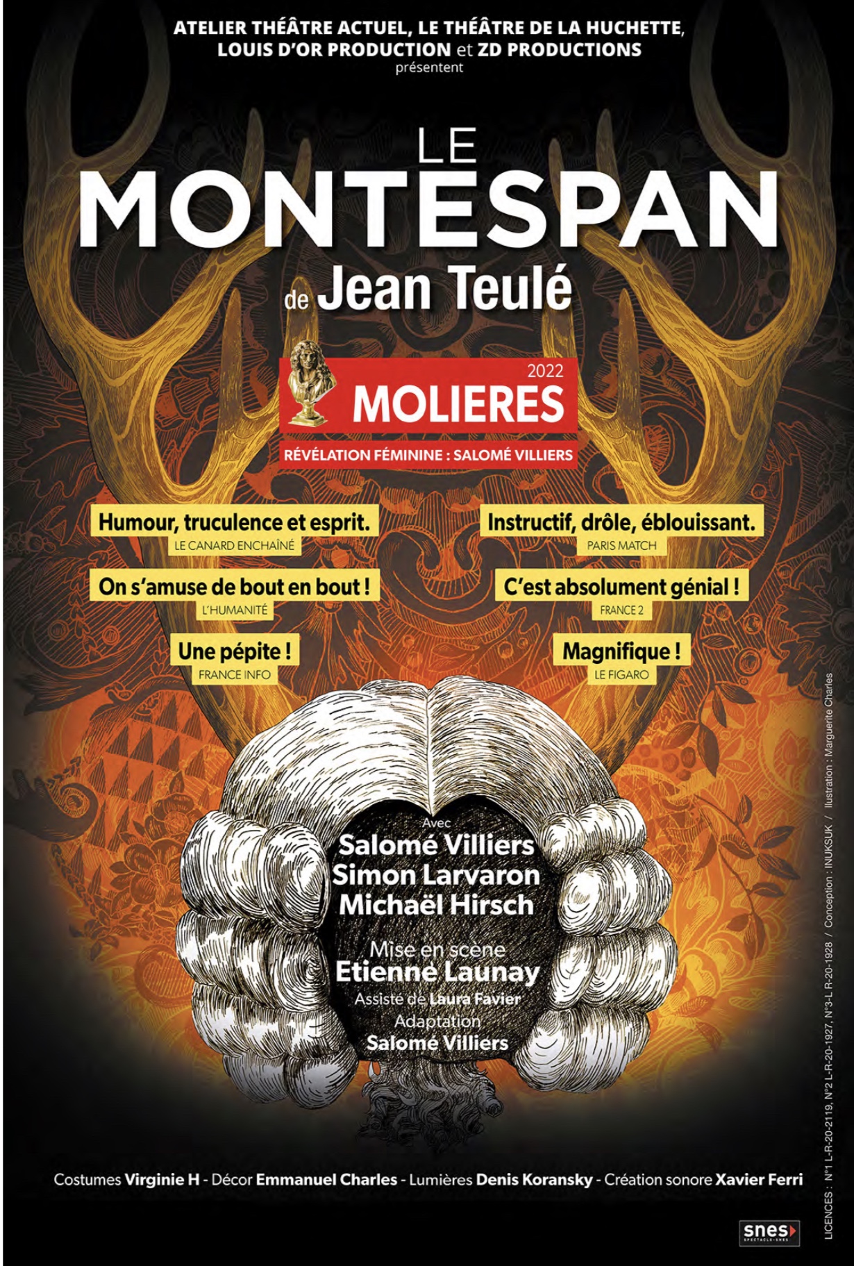 « Le Montespan » au Théâtre du Gymnase