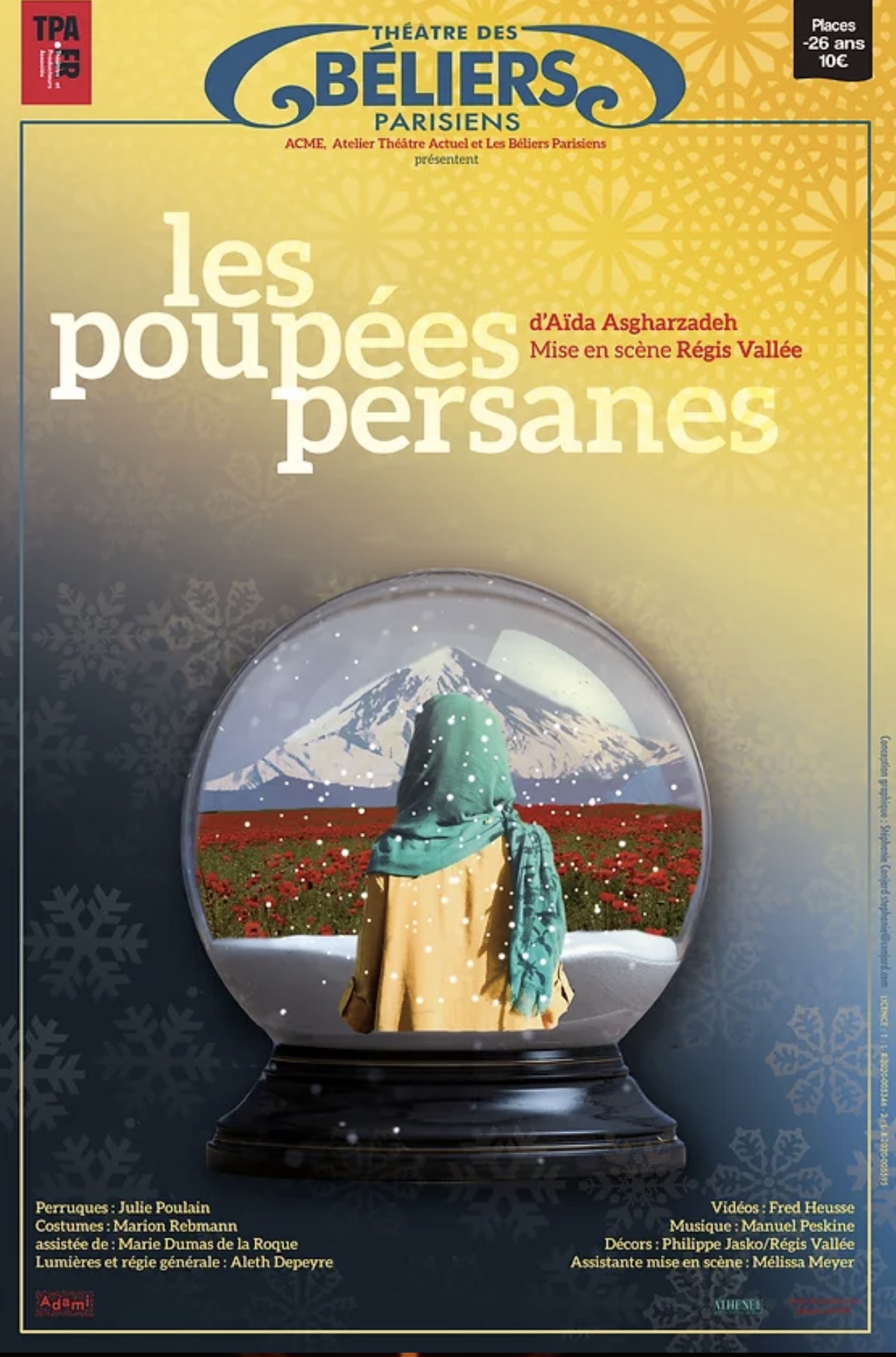 « Les Poupées Persanes » au Théâtre Des Béliers Parisiens