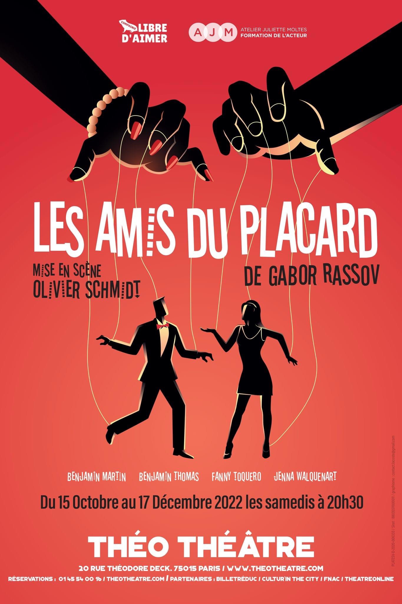 « Les Amis Du Placard » au Théo Théâtre