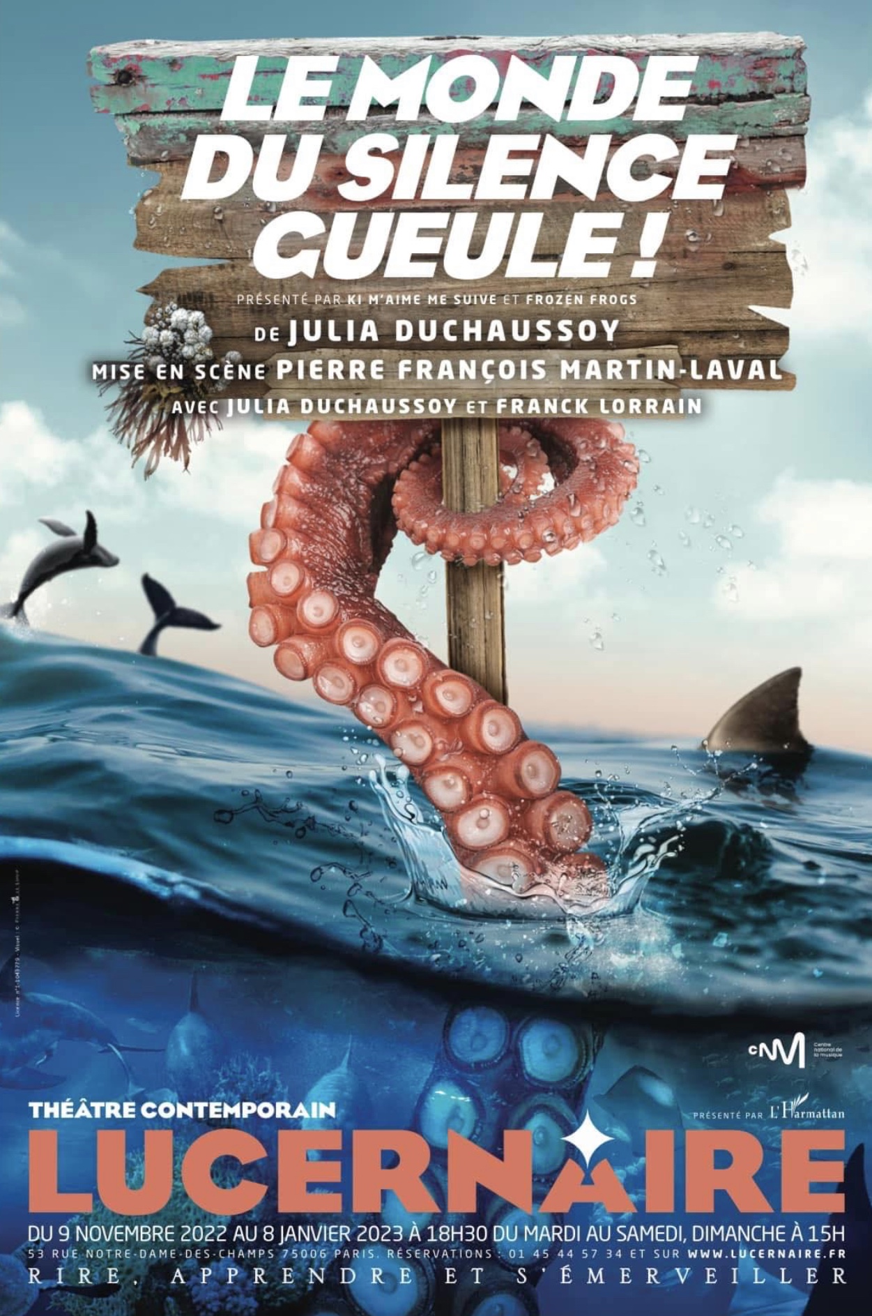 « Le Monde Du Silence Gueule ! » au Théâtre Le Lucernaire