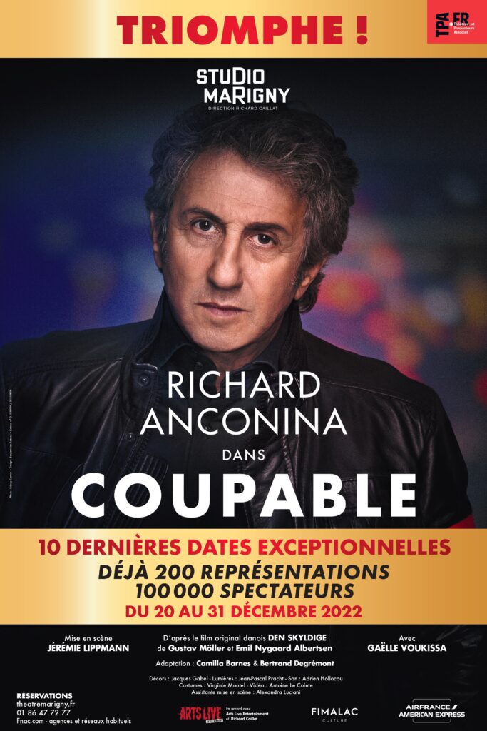« Coupable » au Studio Marigny