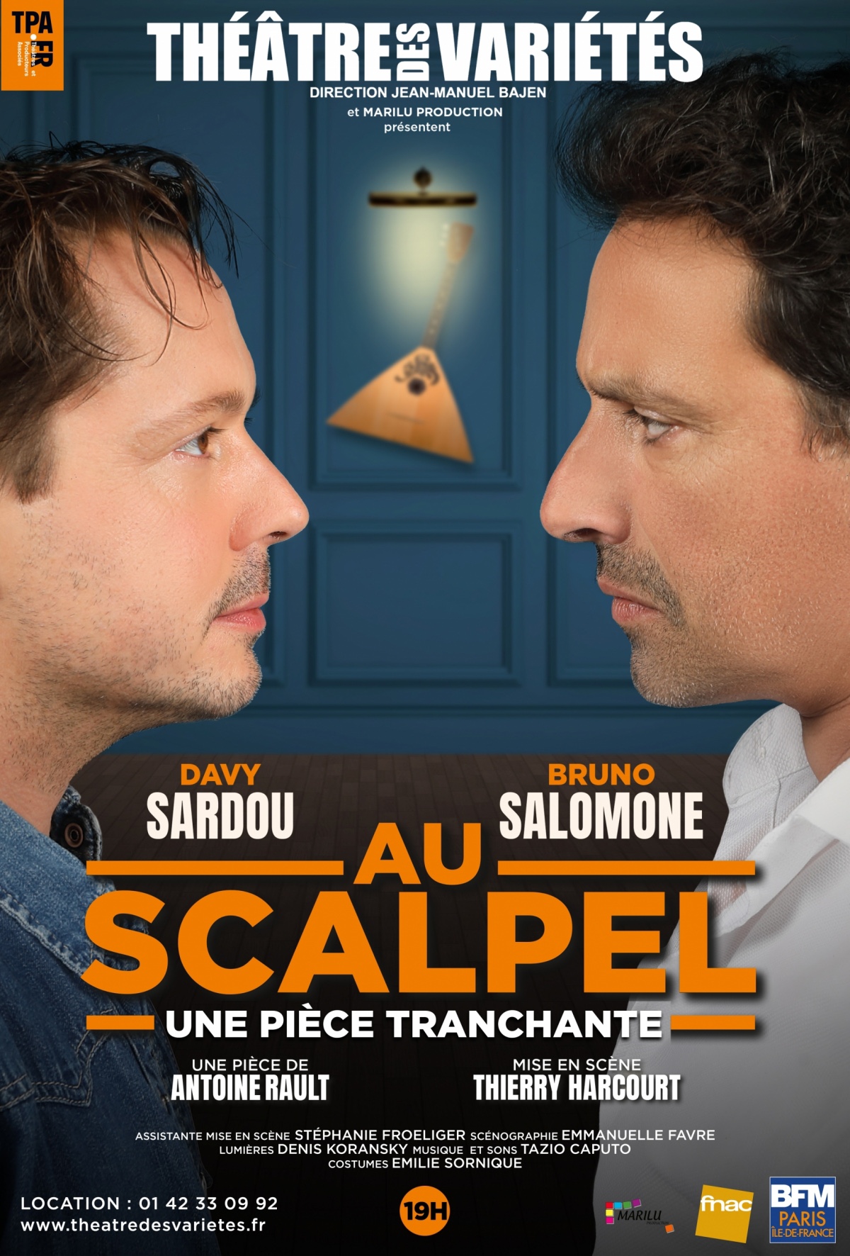 « Au Scalpel » au Théâtre Des Variétés