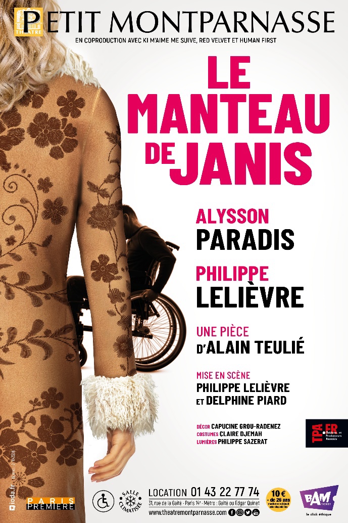 « Le Manteau de Janis » au Théâtre du Petit Montparnasse