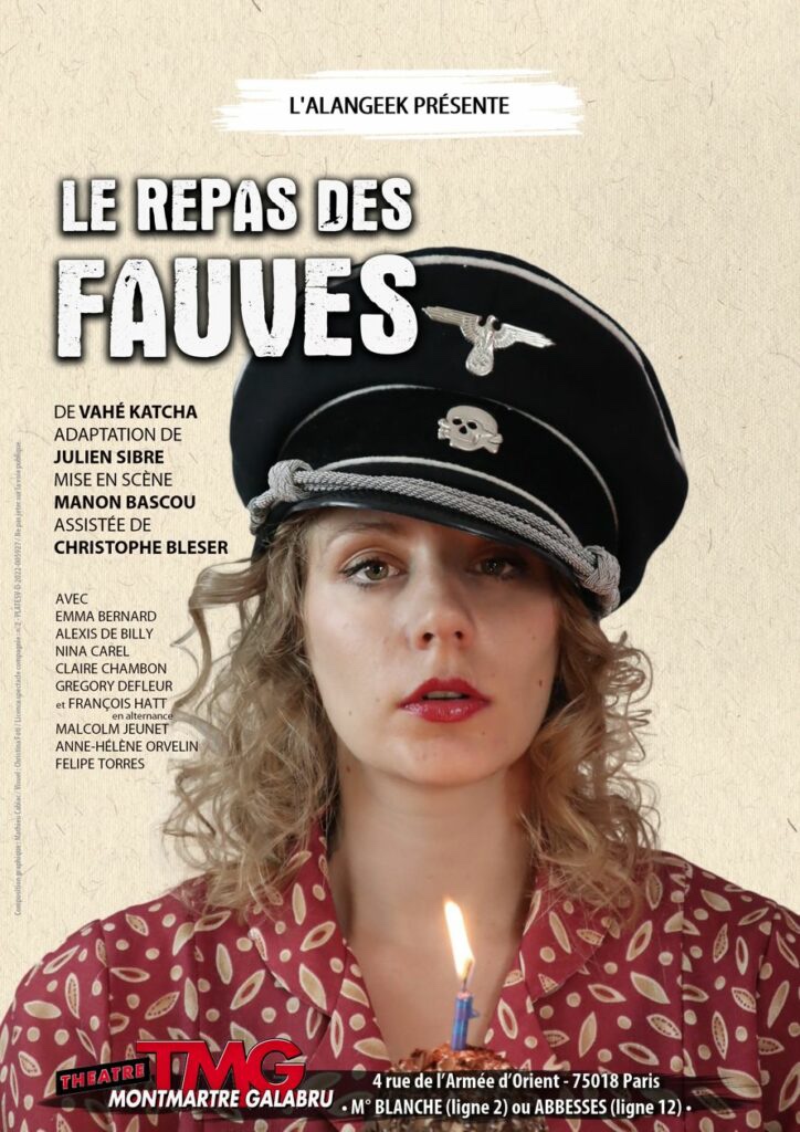 « Le Repas Des Fauves » au Théâtre Montmartre Galabru