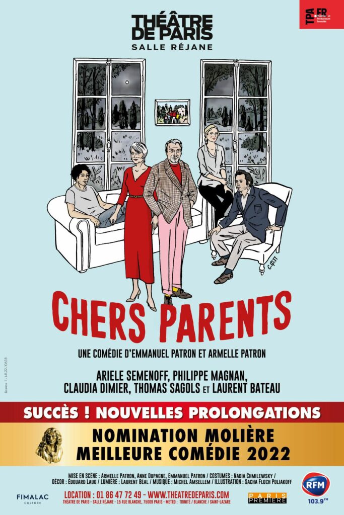 « Chers Parents » au Théâtre de Paris