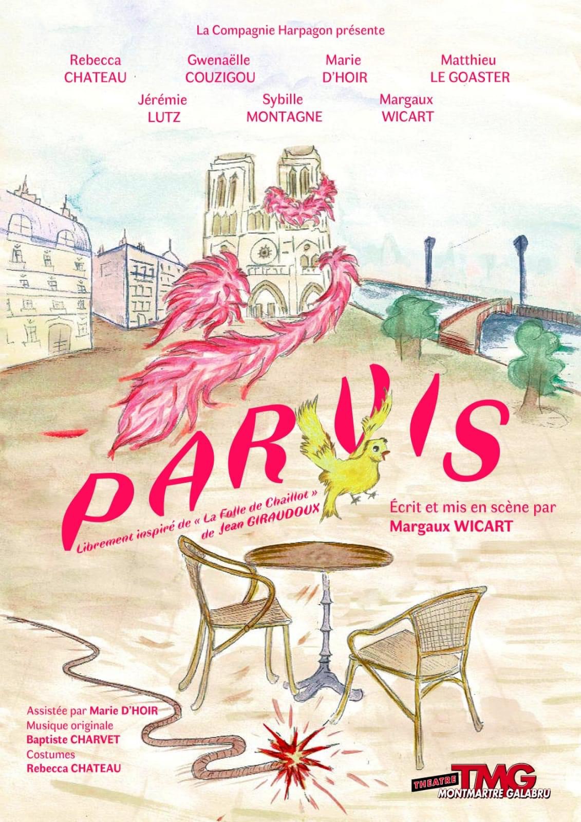 « Parvis » au Théâtre Montmartre Galabru