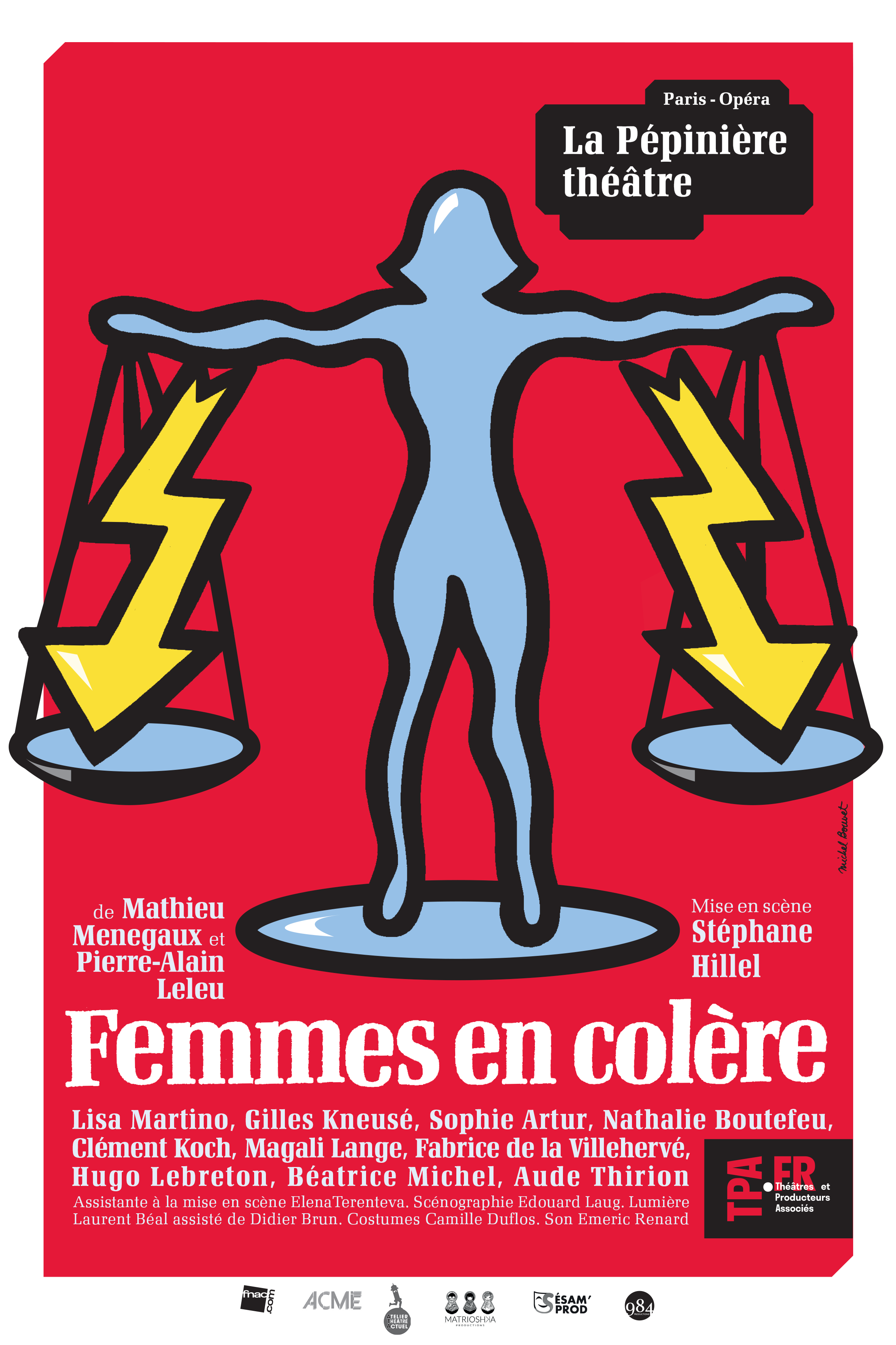 « Femmes en Colère » à La Pépinière Théâtre