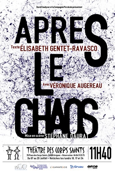 « Après Le Chaos » au Théâtre des Corps Saints