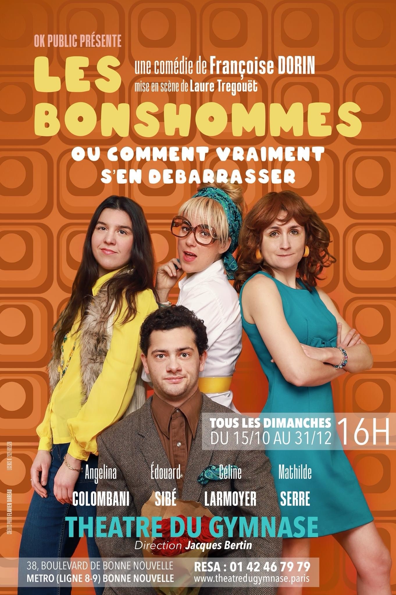 « Les Bonshommes » au Théâtre du Gymnase