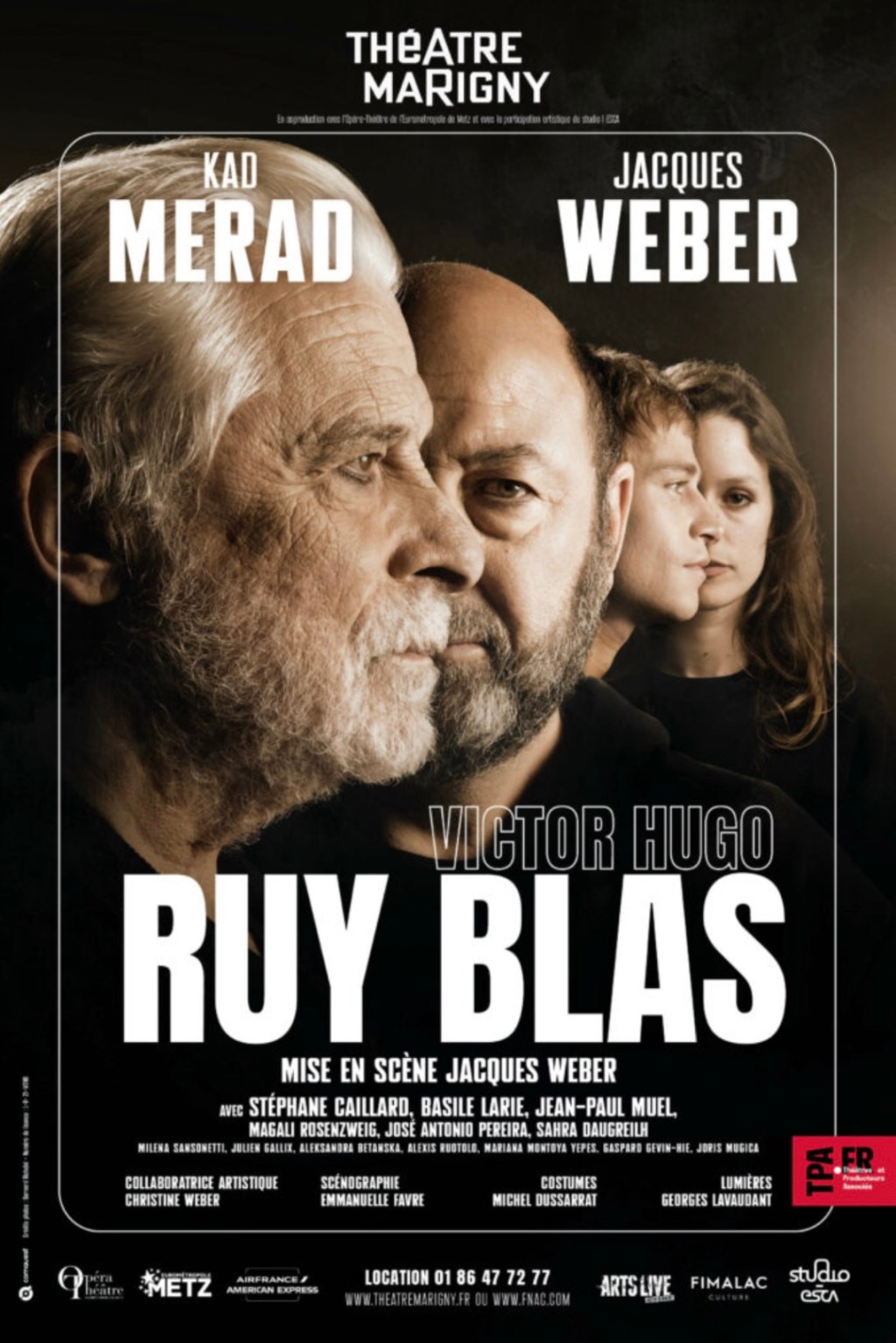 « Ruy Blas » au Théâtre&nbsp;Marigny