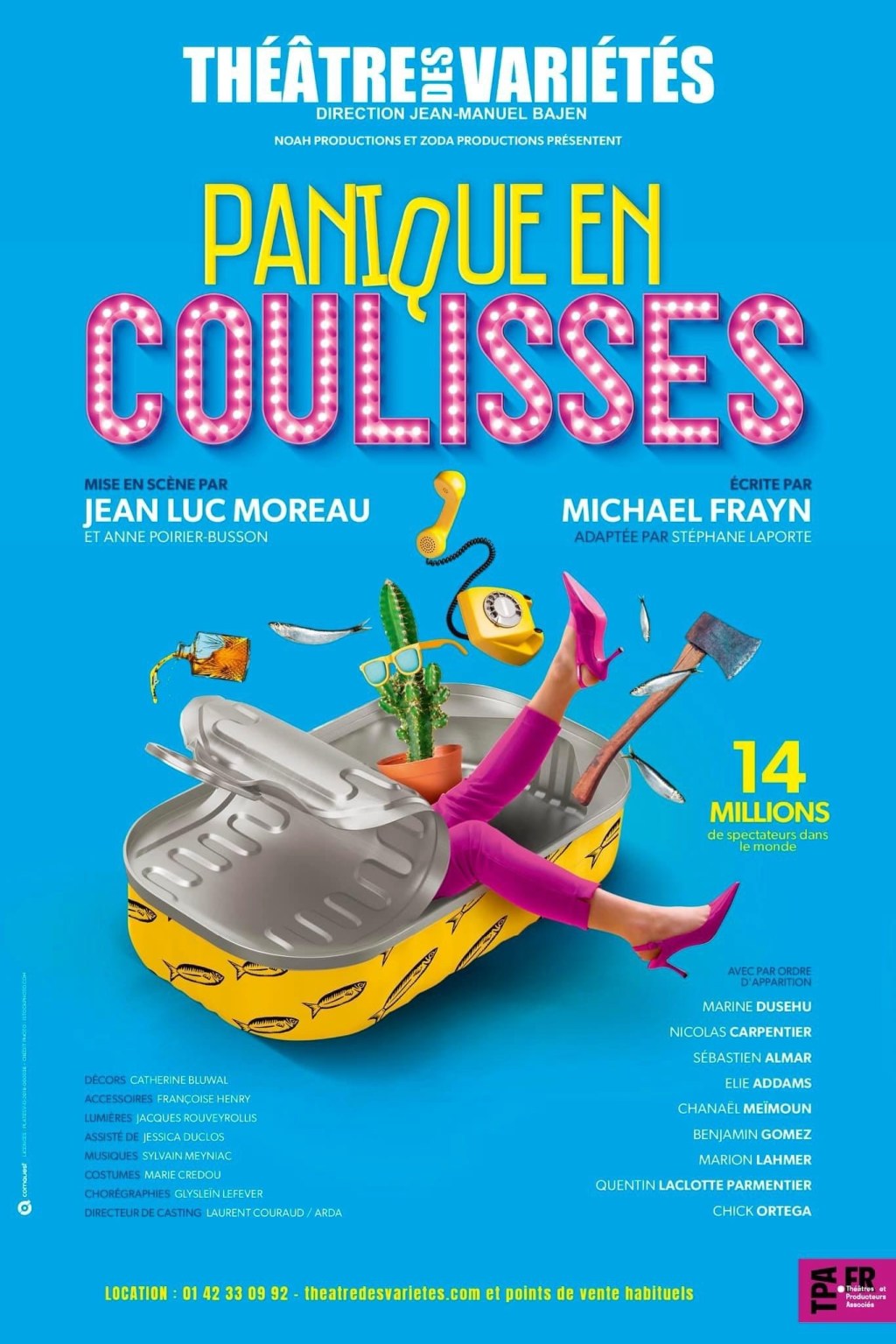 « Panique en Coulisses » au Théâtre des&nbsp;Variétés