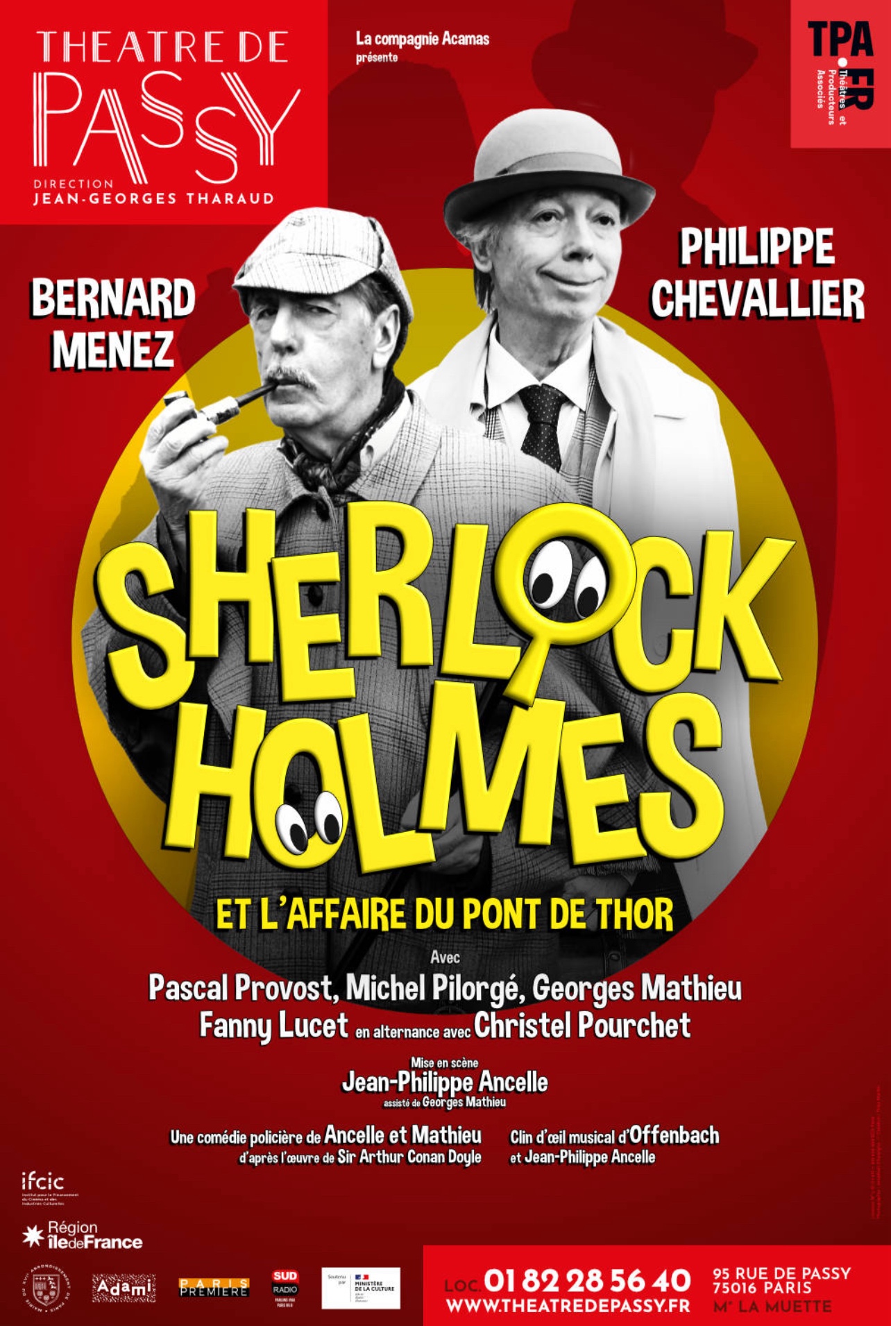 « Sherlock Holmes et L’Affaire du Pont de Thor » au Théâtre de Passy