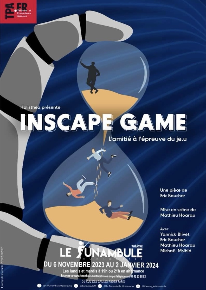 « Inscape Game » au Théâtre Le Funambule&nbsp;Montmartre