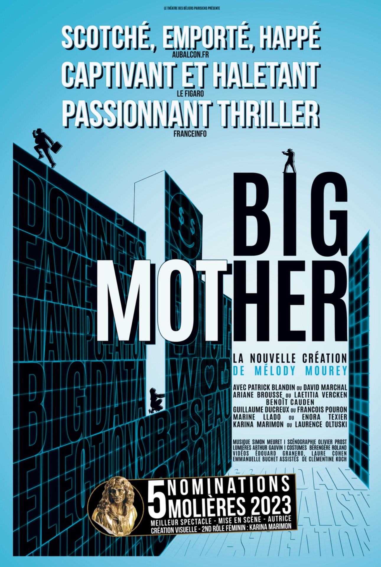 « Big Mother » au Théâtre des Béliers Parisiens