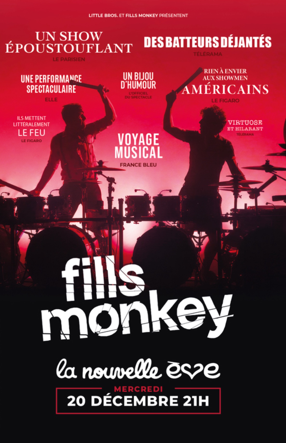 « Fills Monkey » à La Nouvelle Ève