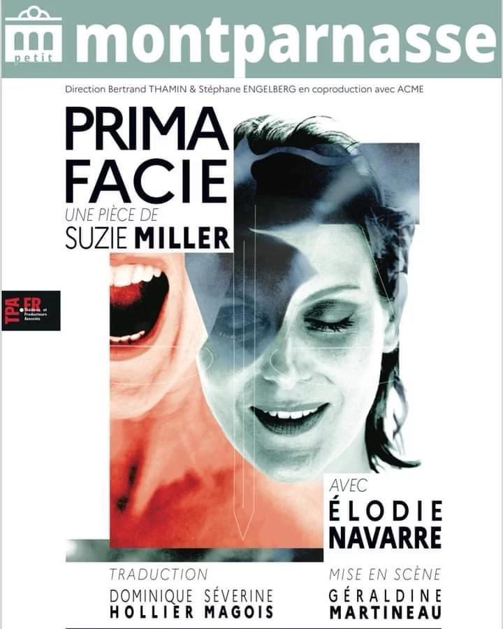 «&nbsp;Prima Facie&nbsp;» au Théâtre du Petit Montparnasse