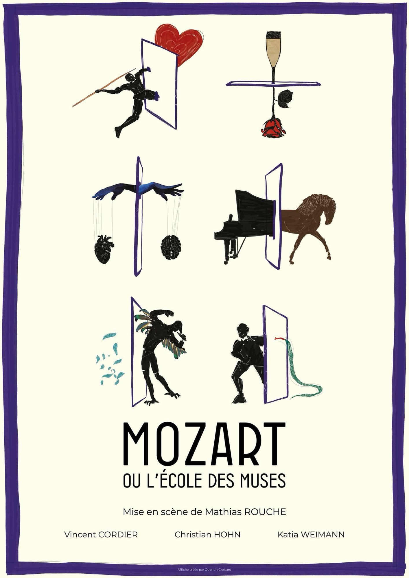 «&nbsp;Mozart ou L’École des Muses&nbsp;» au Regard Du Cygne