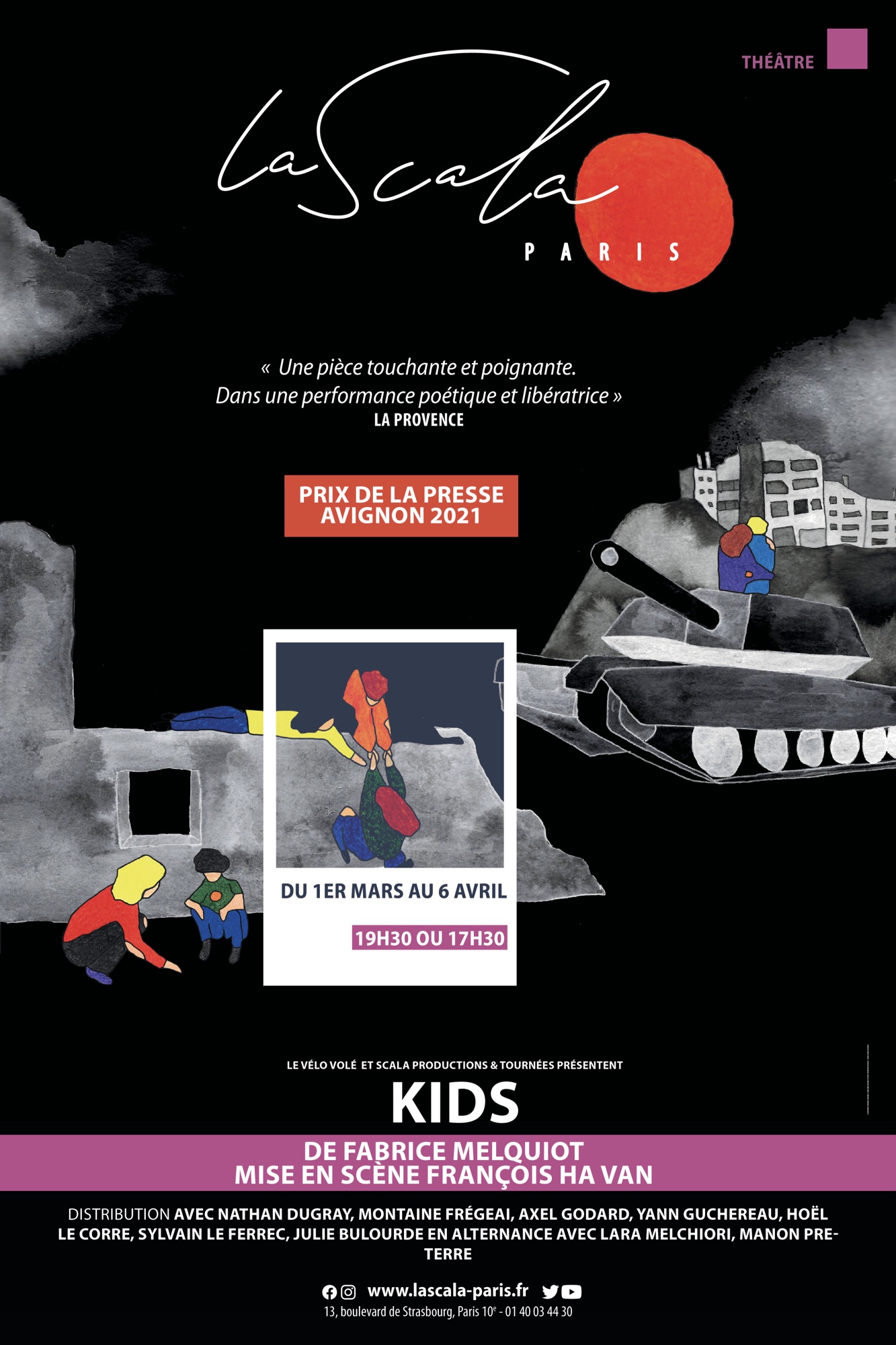 «&nbsp;Kids&nbsp;» à La Scala Paris