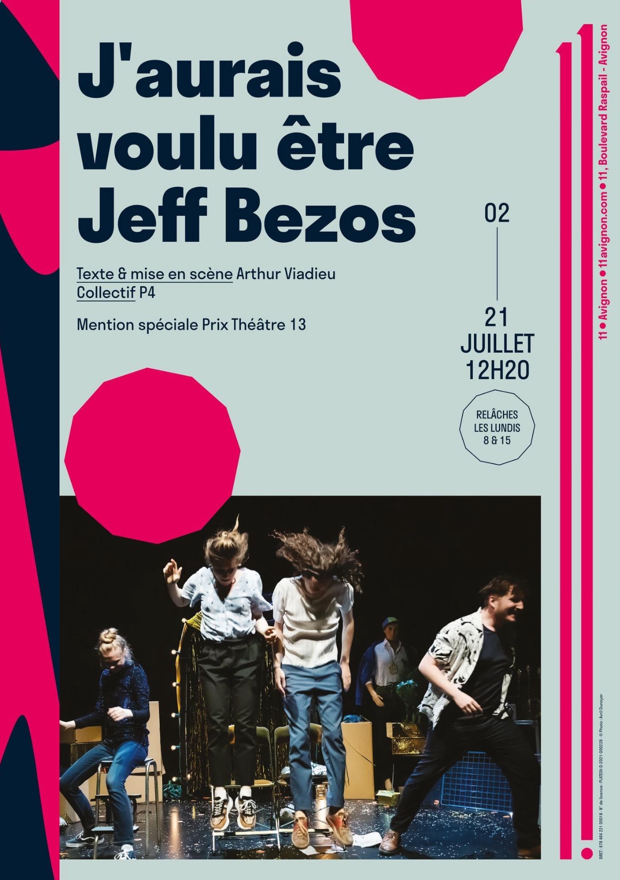 «&nbsp;J’Aurais Voulu être Jeff Bezos&nbsp;» au Théâtre 11