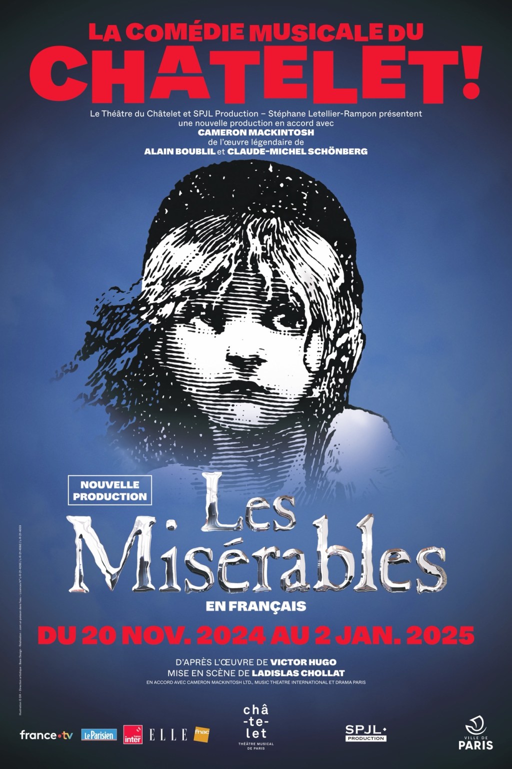 «&nbsp;Les Misérables&nbsp;» au Théâtre du&nbsp;Châtelet