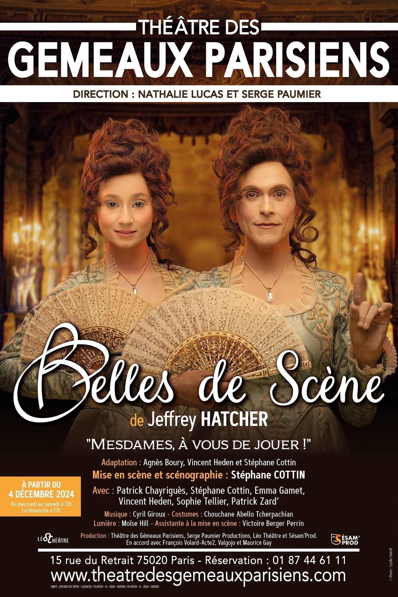 «&nbsp;Belles De Scène&nbsp;» Au Théâtre des Gémeaux Parisiens