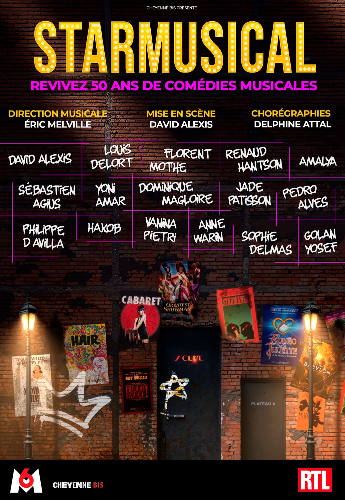 «&nbsp;Starmusical&nbsp;» aux Folies Bergères Et En Tournée