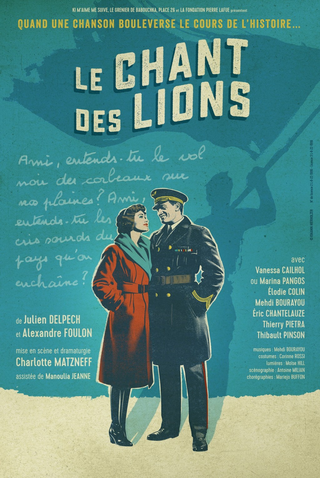 «&nbsp;Le Chant des Lions&nbsp;» au Théâtre Des Gémeaux&nbsp;Avignon