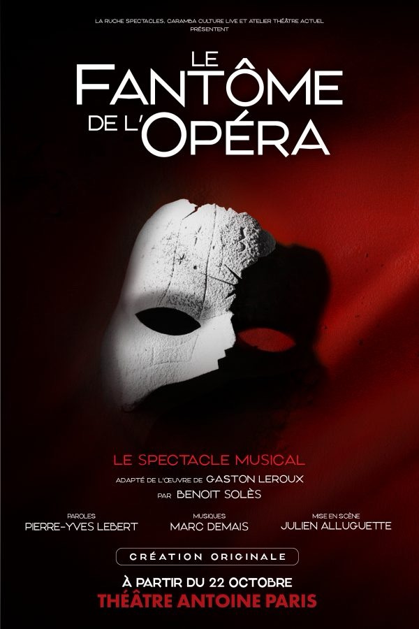 «&nbsp;Le Fantôme de L’Opéra&nbsp;» au Théâtre Antoine
