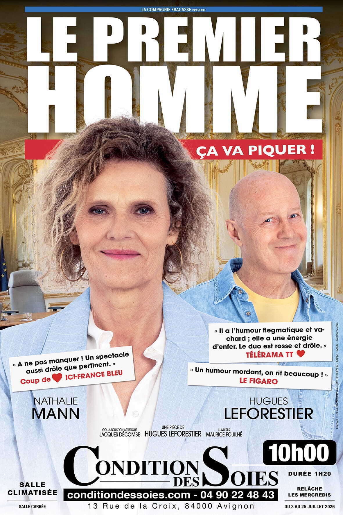 «&nbsp;Le Premier Homme&nbsp;» à La Condition des Soies